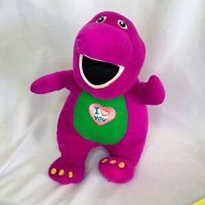 Barney Dinosaur Plush Vintage Fisher Price (Doesn't Sing)